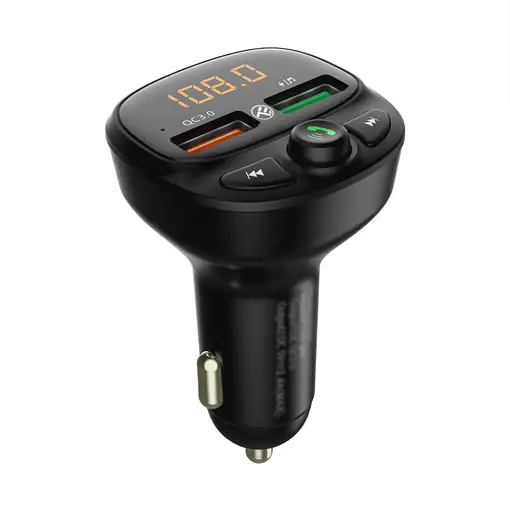 Transmisor FM Bluetooth para coche Tellur FMT-B7, negro
