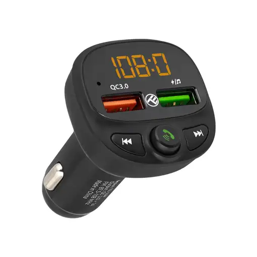 Transmisor FM Bluetooth para coche Tellur FMT-B7, negro