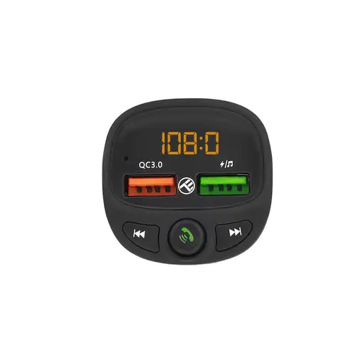Transmisor FM Bluetooth para coche Tellur FMT-B7, negro