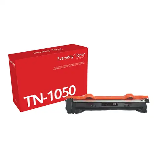 Everyday El tóner ™ Negro de Xerox es compatible con Brother TN1050, Capacidad est