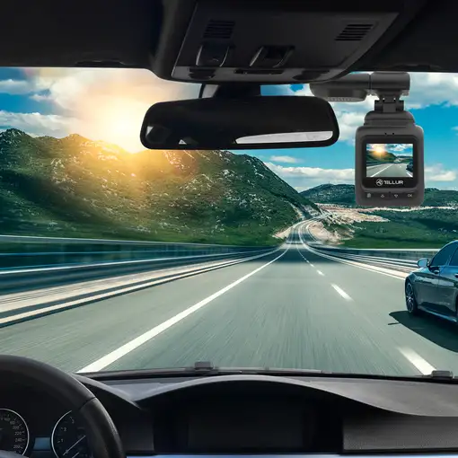 Tellur Dash Patrol DC2 DashCam, FullHD, 1080P, GPS, negro