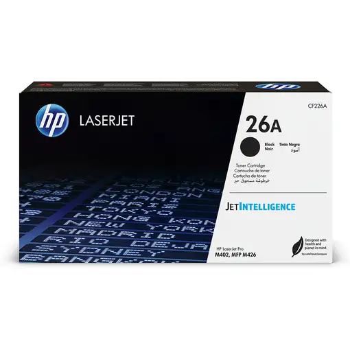 HP Cartucho de tóner original LaserJet 26A negro