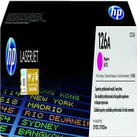 HP Cartucho de tóner original LaserJet 126A magenta