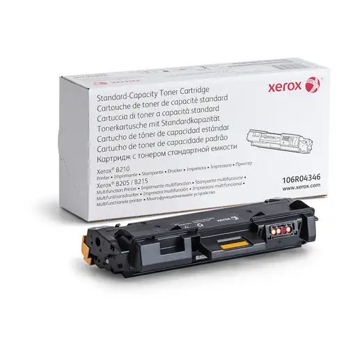 Xerox B210/B205/B215 Cartucho de tóner NEGRO de capacidad estándar (1500 páginas)