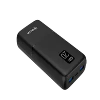 Tellur PD202 Boost Pro 20000mAh Power Bank, pantalla LCD, negro