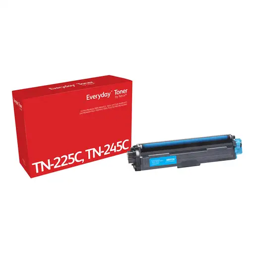 Everyday El tóner ™ Cian de Xerox es compatible con Brother TN225C/ TN245C, Capaci