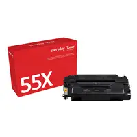Everyday El tóner ™ Negro de Xerox es compatible con HP 55X (CE255X), Capacidad al