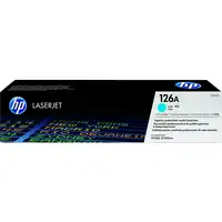 HP Cartucho de tóner original LaserJet 126A cian