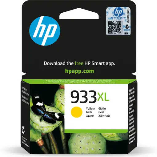 HP Cartucho de tinta original 933XL de alta capacidad amarillo