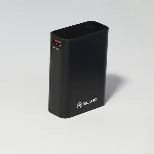 Tellur PD702 Compact Pro 20000mAh Power Bank QC3.0 22.5W + PD20W, negro