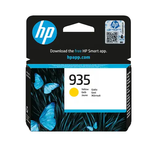 HP Cartucho de tinta original 935 amarillo