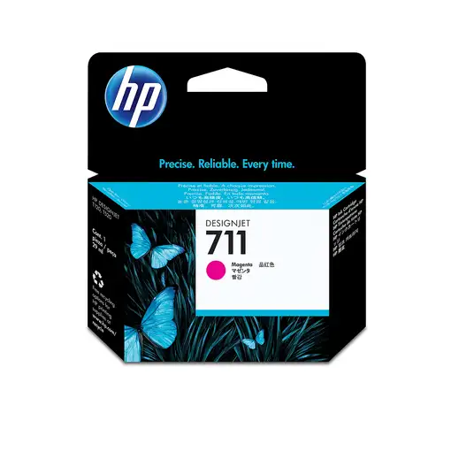 HP Cartucho de tinta DesignJet 711 magenta de 29 ml