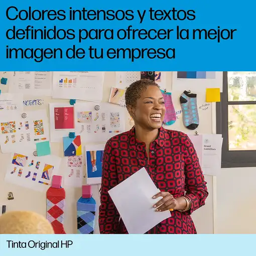 HP Cartucho cian original PageWide 913A