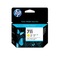 HP Pack de ahorro de 3 cartuchos de tinta DesignJet 711 amarillo de 29 ml