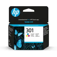 HP Cartucho de tinta original 301 Tri-color
