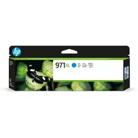 HP Cartucho de tinta original 971XL de alta capacidad cian