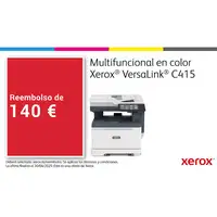 Xerox VersaLink C415 A4 40 ppm Copia/impresión/escaneado/fax a doble cara PS3 PCL5