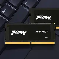 Kingston Technology FURY 32GB 6400MT/s DDR5 CL38 SODIMM (Kit de 2) Impact XMP