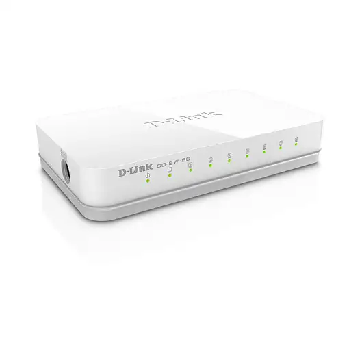 D-Link GO-SW-8G switch No administrado Blanco