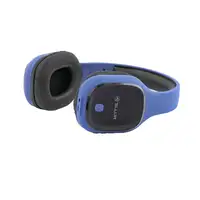 Auriculares Bluetooth supraaurales Tellur Pulse con micrófono, color azul