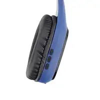 Auriculares Bluetooth supraaurales Tellur Pulse con micrófono, color azul