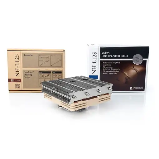 Noctua NH-L12S sistema de refrigeración para ordenador Procesador Enfriador 12 cm