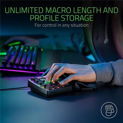 Razer TARTARUS PRO teclado numérico Universal