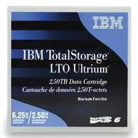 IBM LTO Ultrium 6 Cinta de datos virgen 2,5 TB