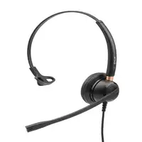 Voice 510N Auriculares, Centro de llamadas con cable, QD, monoaural, USB, negro