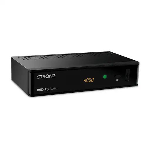 Strong SRT 8215 decodificador 1 sintonizador(es) Alámbrico Negro