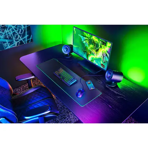 Razer Nommo V2 Rango completo Negro Inalámbrico y alámbrico