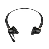 Voice 520N Auriculares para centro de llamadas con cable, QD, binaural, USB, negro