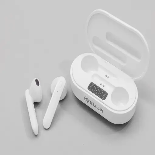 Auriculares Tellur Flip True Wireless, blancos