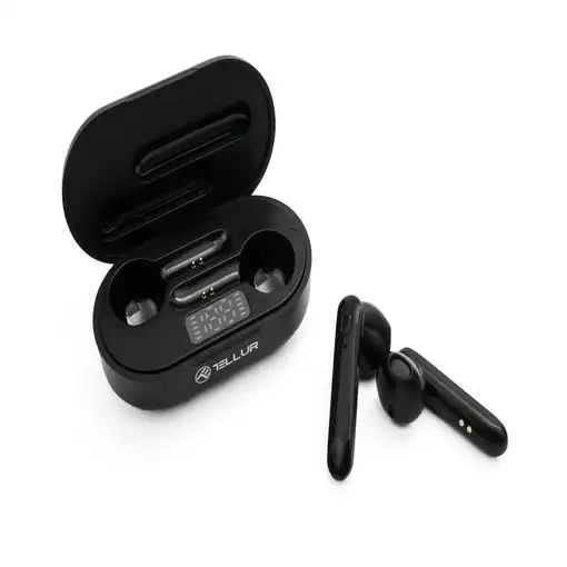 Auriculares Tellur Flip True Wireless, negro
