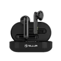 Auriculares Tellur Flip True Wireless, negro