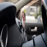 Cargador inalámbrico para coche, con certificación Qi, Tellur WCC2,color negro
