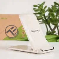 Cargador rápido de escritorio inalámbrico Tellur Green Qi, 15W