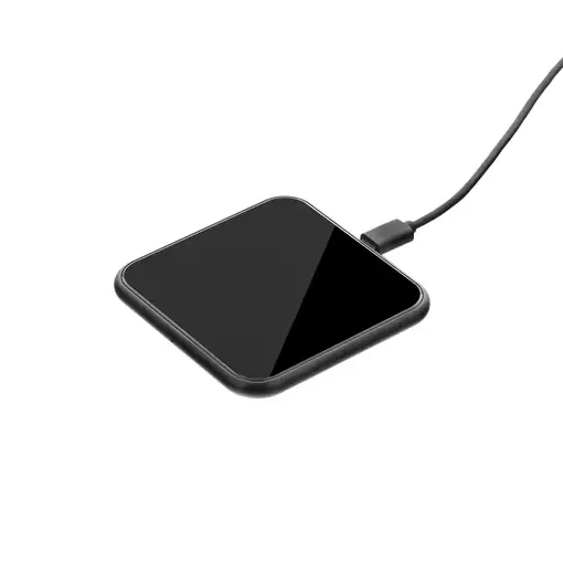 Cargador inalámbrico bajo suelo Tellur, con certificación Qi, 10 W, color negro