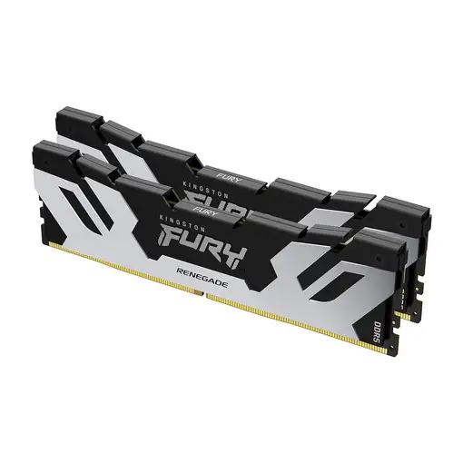 Kingston Technology FURY 32 GB 6400 MT/s DDR5 CL32 DIMM (Kits de 2) Renegade Silve