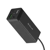 Cargador de pared Tellur PDHC2 65W (2xPD 2xQC3.0), UE,REINO UNIDO,EE. UU., negro