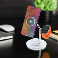 Cargador de escritorio inalámbrico 3 en 1 MagSafe Tellur certificado