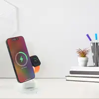 Cargador de escritorio inalámbrico 3 en 1 MagSafe Tellur certificado
