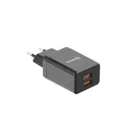 Cargador de pared Tellur Basic HC204, 2xUSB, 2.4A, negro