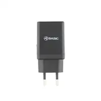 Cargador de pared Tellur Basic HC204, 2xUSB, 2.4A, negro