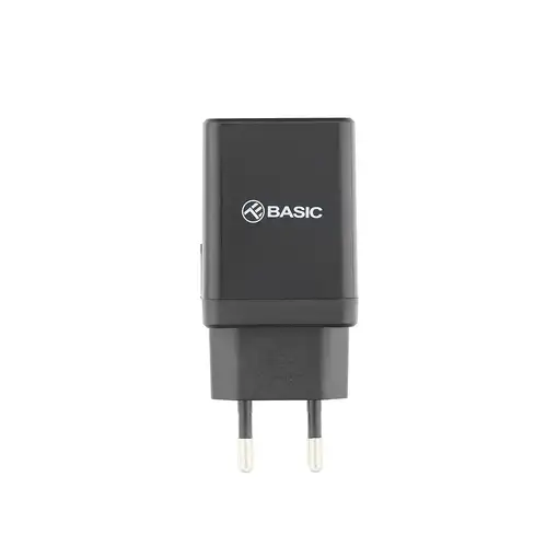 Cargador de pared Tellur Basic HC204, 2xUSB, 2.4A, negro
