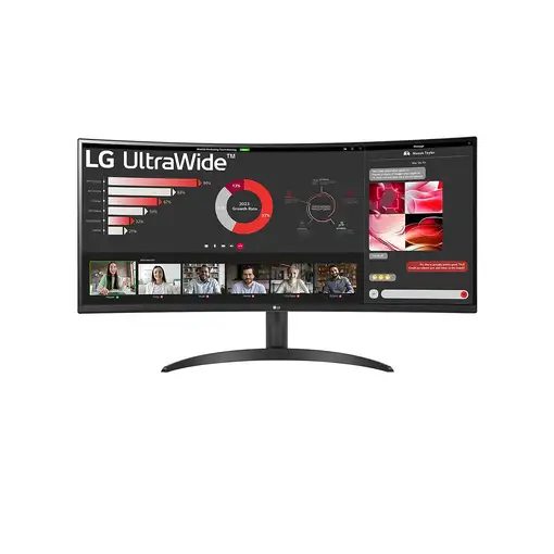 LG 34WR50QC-B.AEU pantalla para PC 86,4 cm (34") 3440 x 1440 Pixeles UltraWide Qua LG 34WR50QC-B.AEU pantalla para PC 86,4 cm (34") 3440 x 1440 Pixeles UltraWide Qua