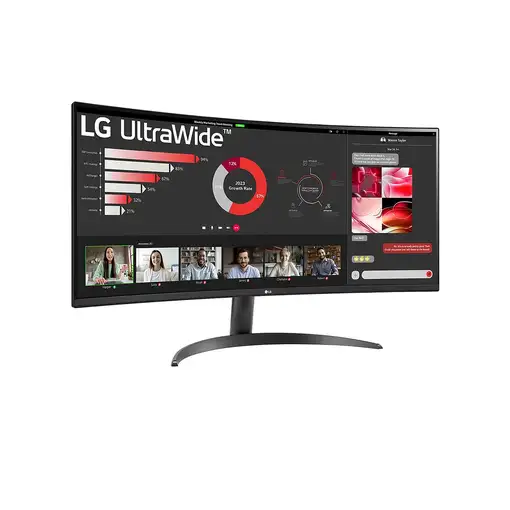 LG 34WR50QC-B.AEU pantalla para PC 86,4 cm (34") 3440 x 1440 Pixeles UltraWide Qua
