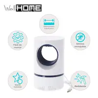 Well Home Lámpara Matamosquitos con Ventilador y Cable USB