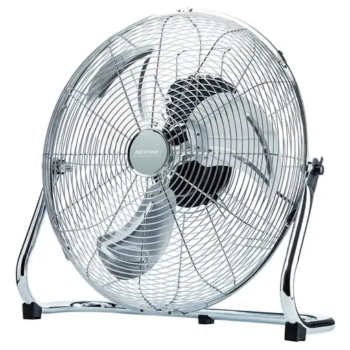 Ventilador Industrial Suelo, 35 cm, Cuerpo Metal, 3 Aspas Metálicas MPM, MWP-04