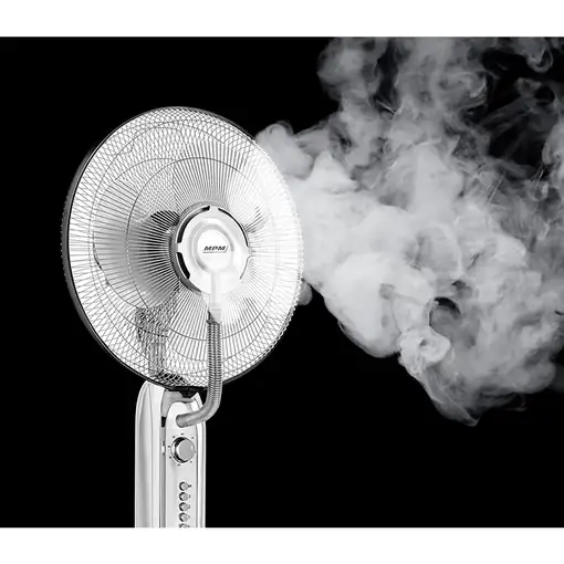 Ventilador Pie con Nebulizador de Agua, Oscilante, 3 Velocidades, MPM, MWP-20